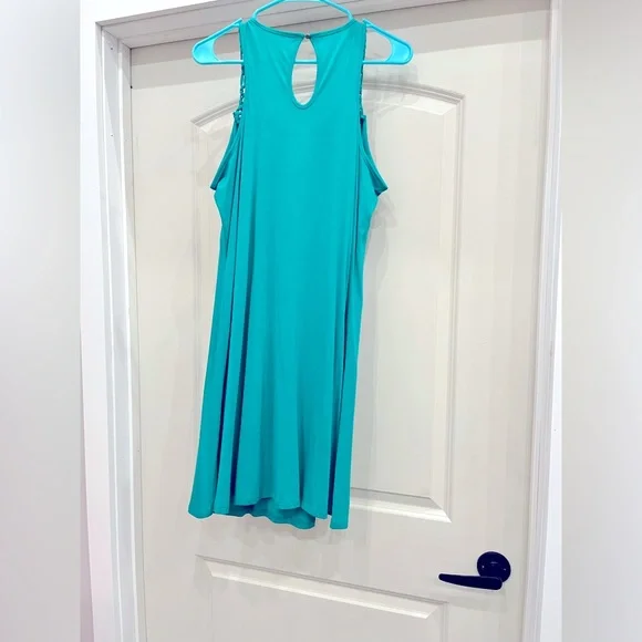 Green (more green than teal like the picture shows) Maurice’s casual dress - Picture 2 of 2